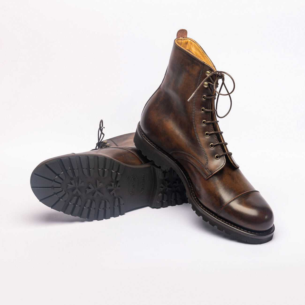 Stivale derby Cheaney Joseph & Sons Trafalgar GV in pelle marrone