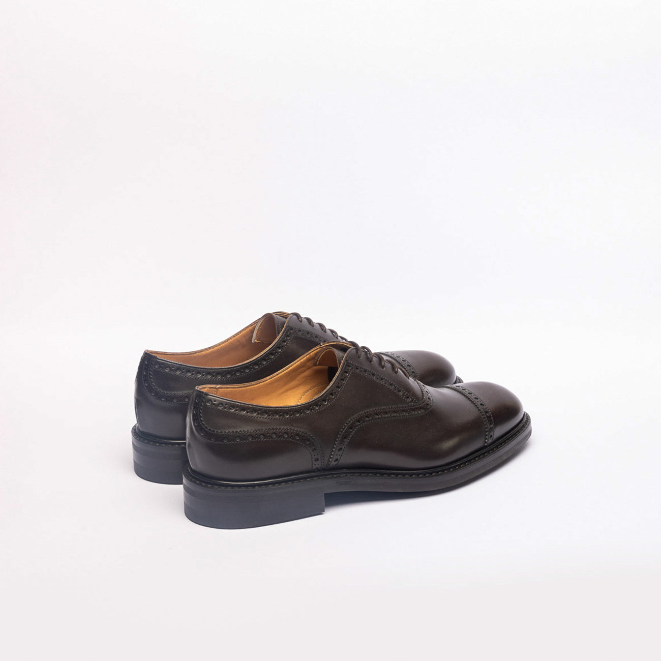 Stringata oxford Cheaney Joseph & Sons Newmarket III R in pelle marrone