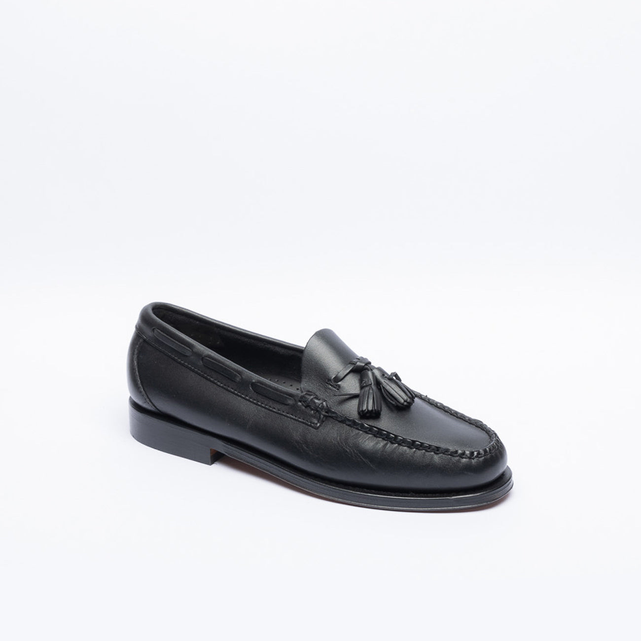 Mocassino con nappine G.H.Bass Weejuns Larkin in pelle nera
