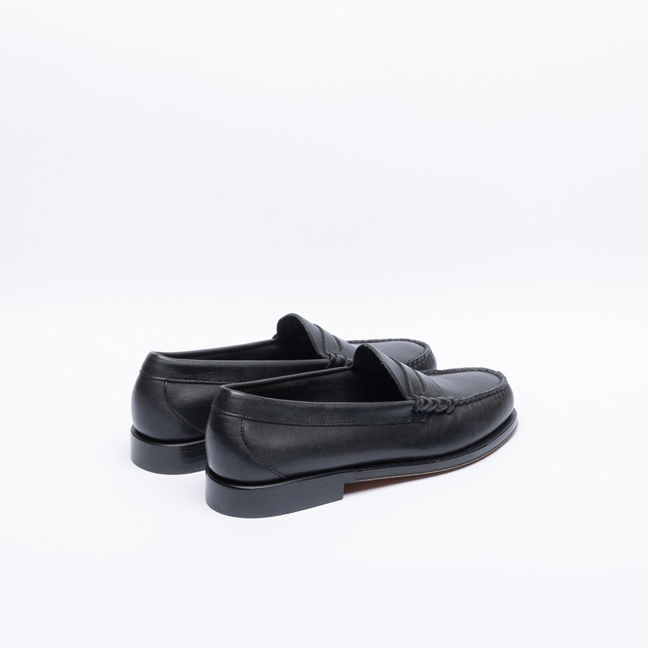 G.H.Bass Weejuns Larson penny loafer in black leather