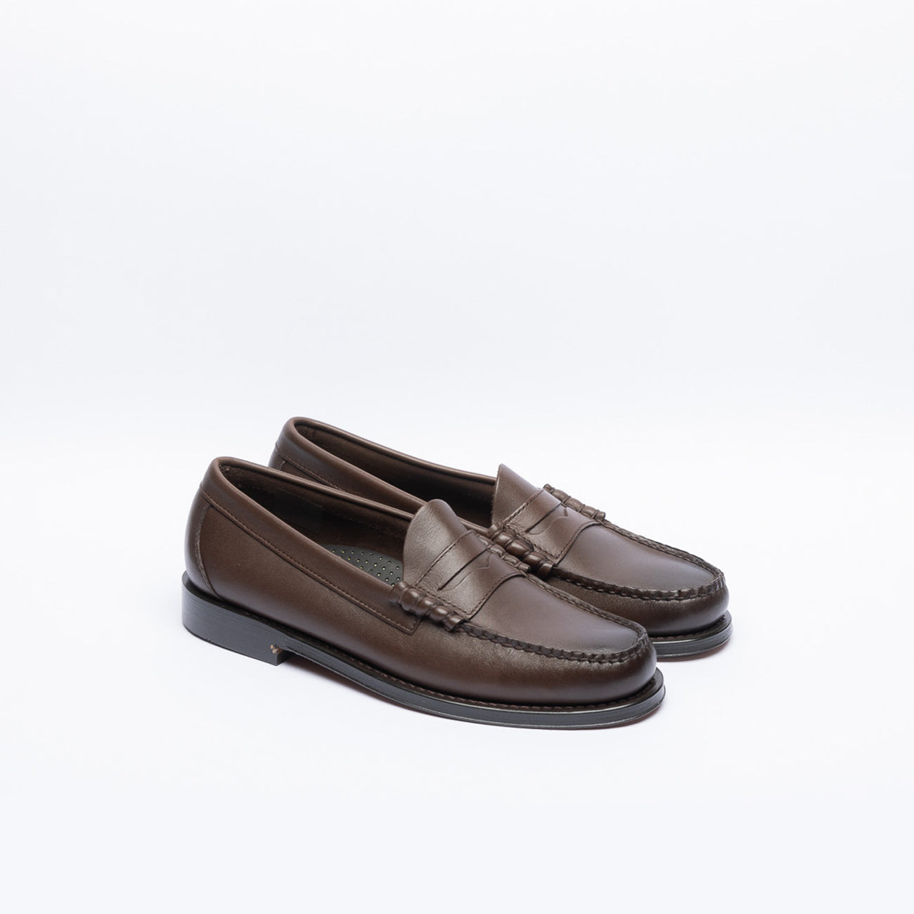 G.H.Bass Weejuns Larson penny loafer in brown leather