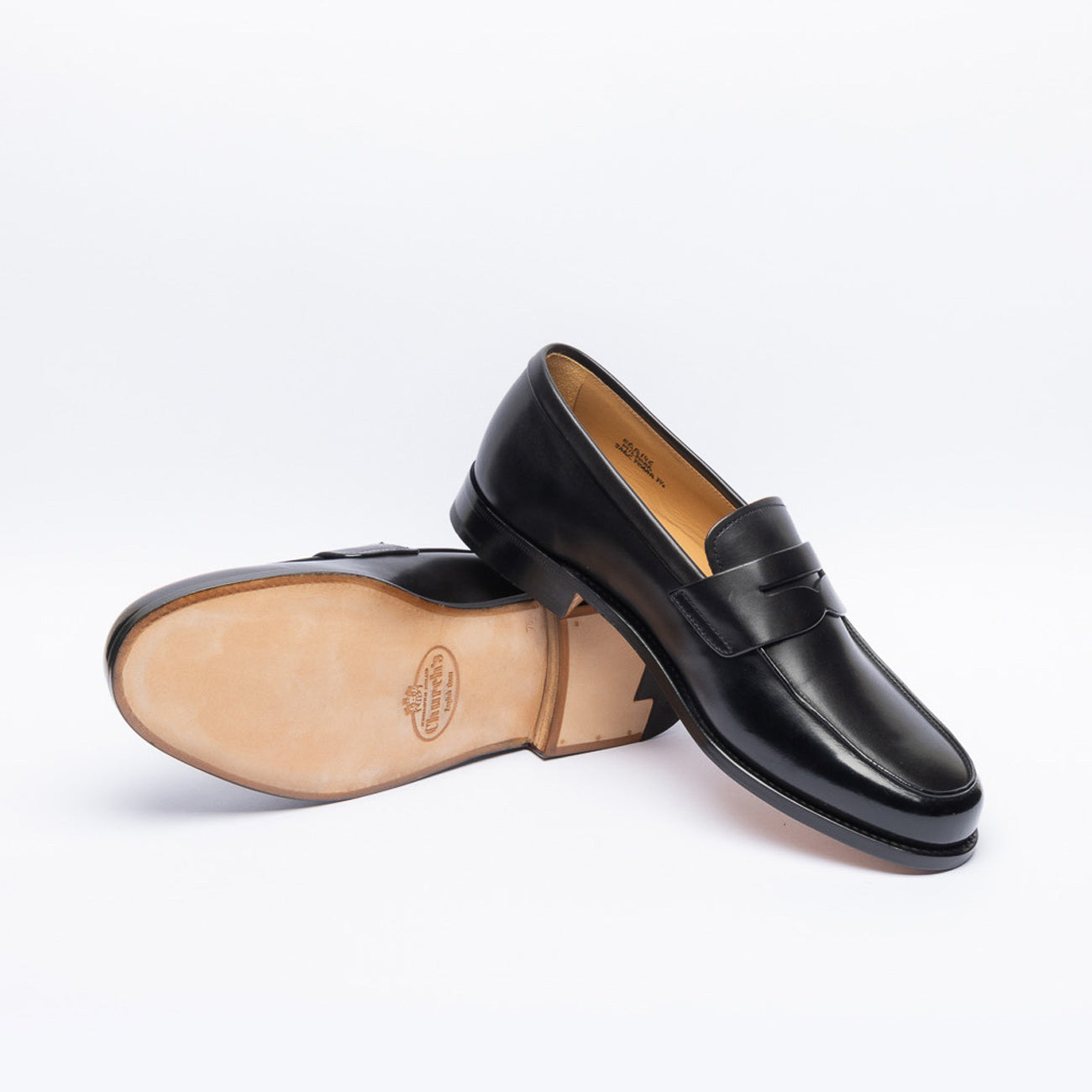 Mocassino penny Church's Milford in pelle nera