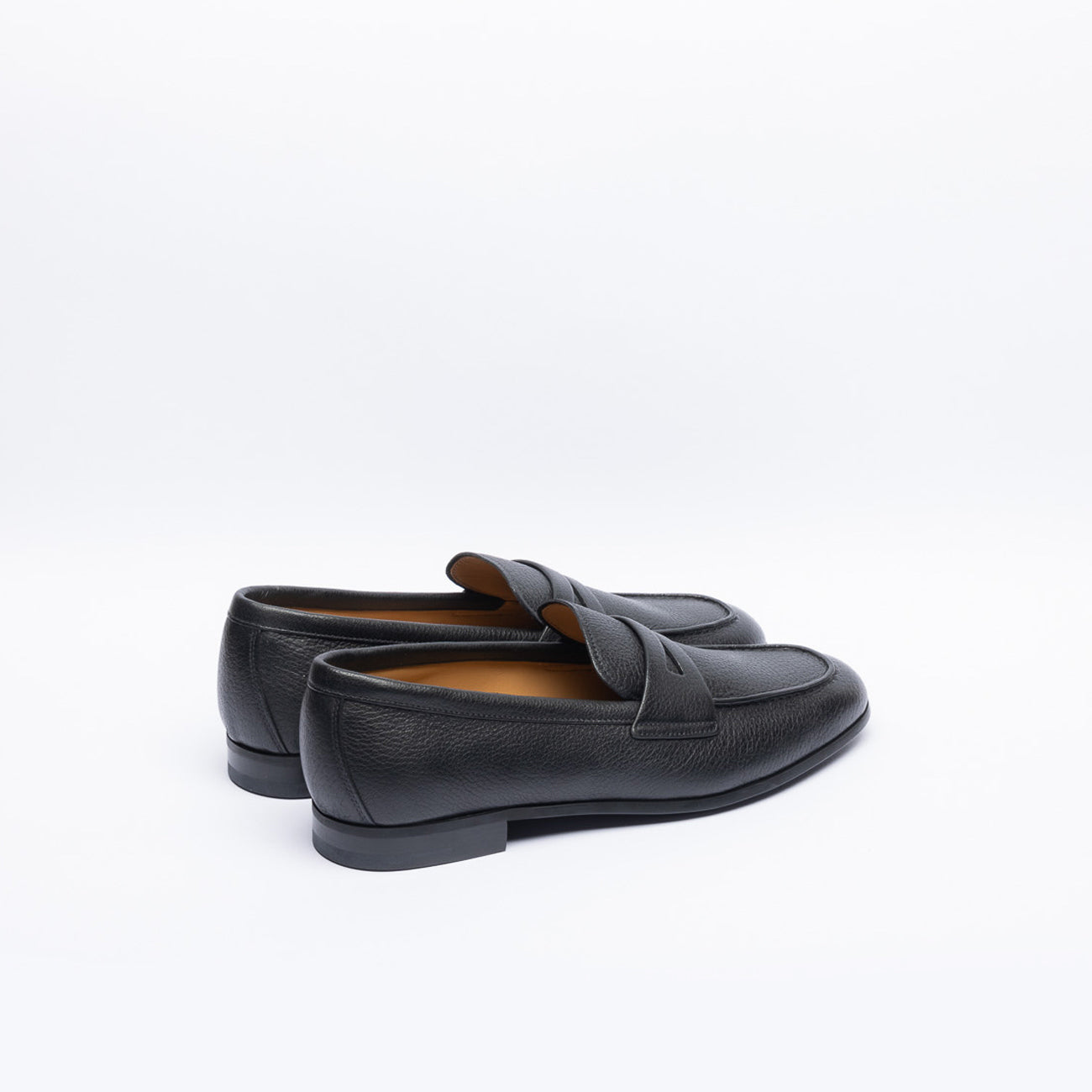 Mocassino penny Church's Milton in pelle martellata nera