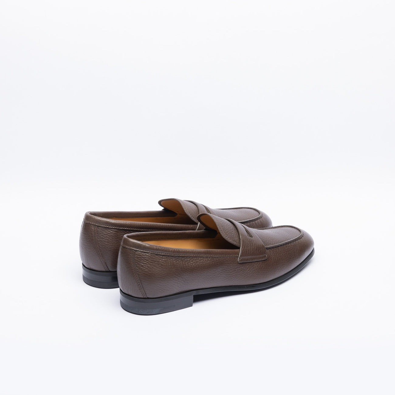 Mocassino penny Church's Milton in pelle martellata marrone