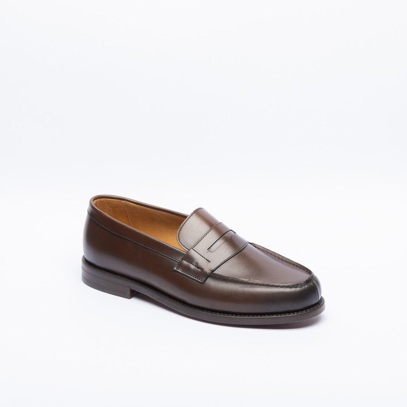 Berwick 4456 brown leather penny loafer