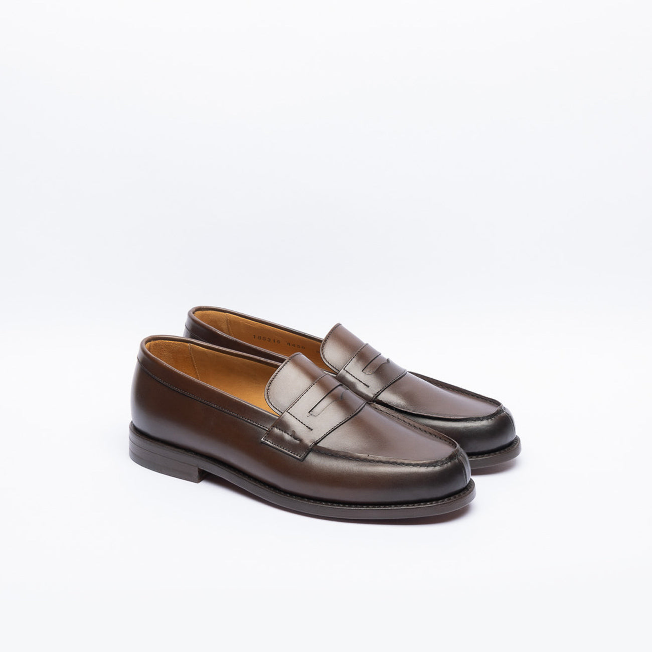 Berwick 4456 brown leather penny loafer