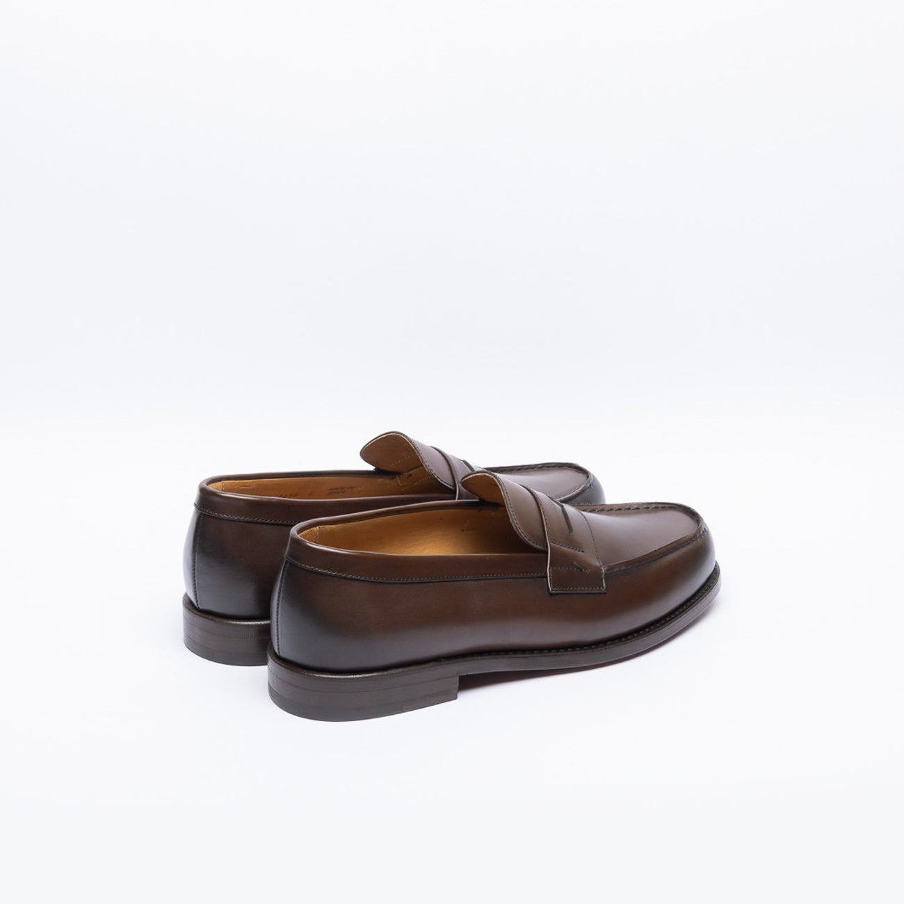 Berwick 4456 brown leather penny loafer