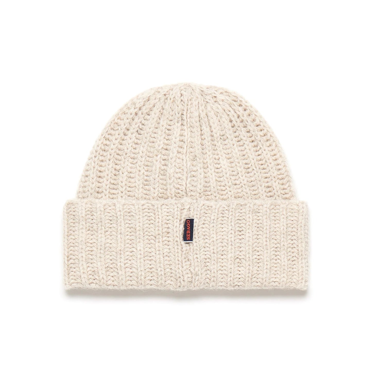 Sebago Lowell unisex beige wool cap