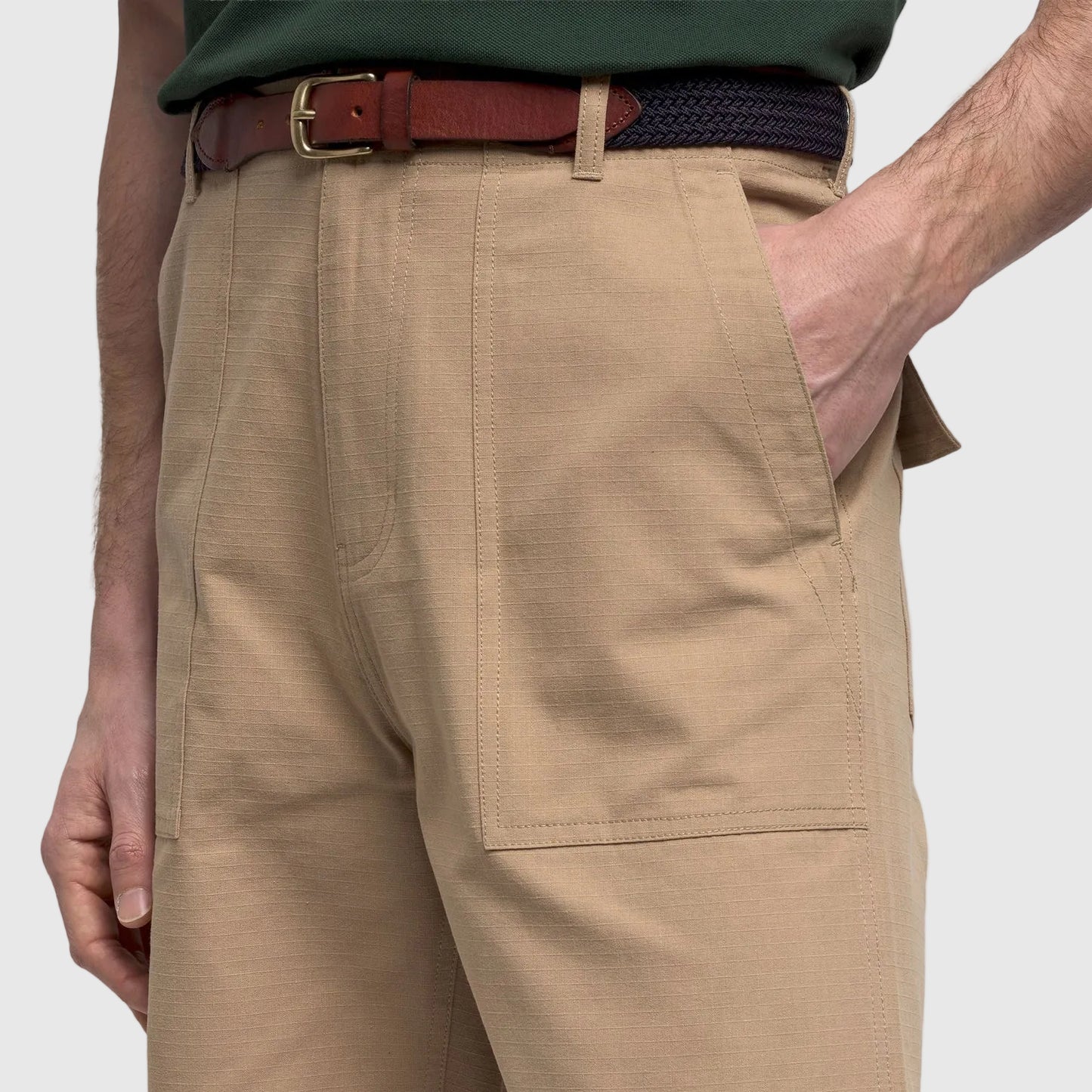 Bermuda Sebago Milton Short in cotone beige