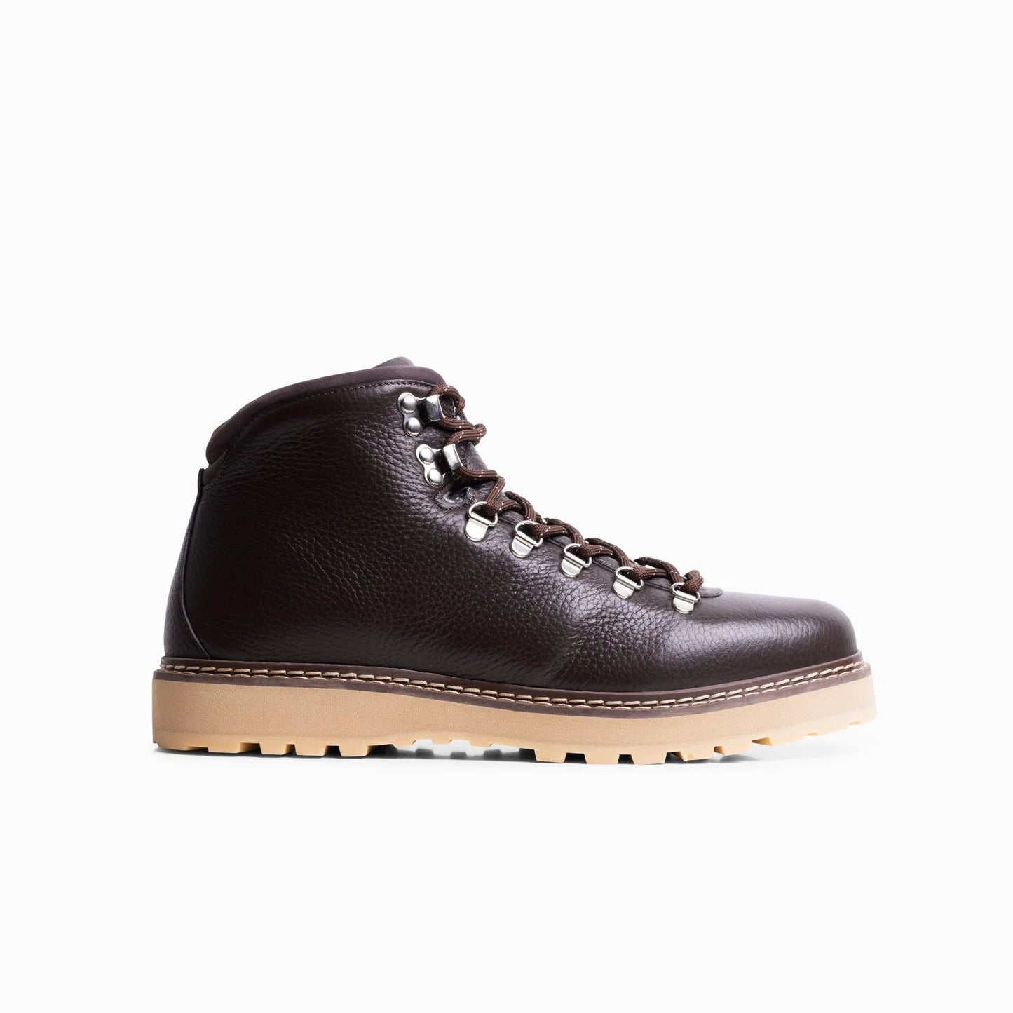 Stivale galibier Mono Core Grained in pelle martellata marrone