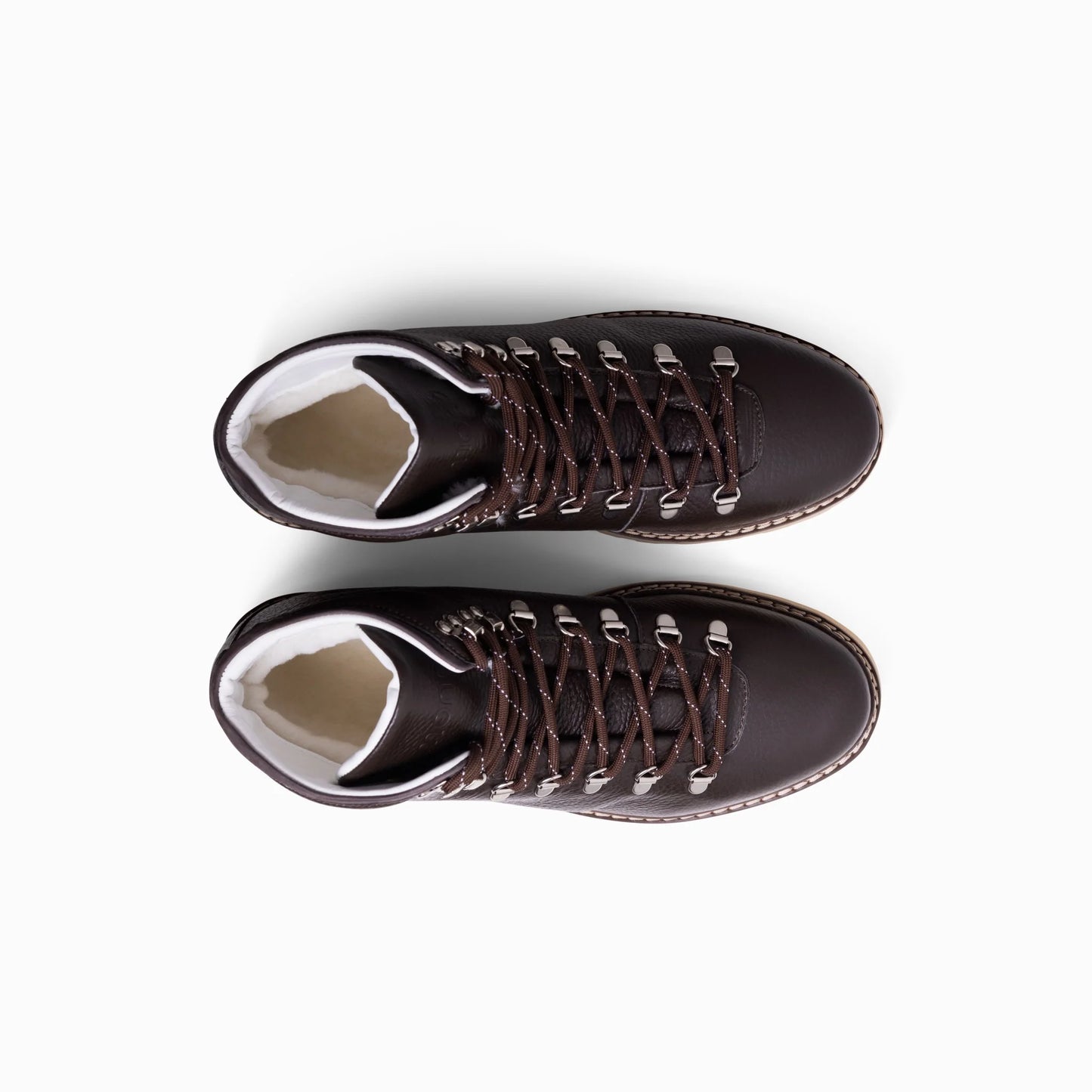 Stivale galibier Mono Core Grained in pelle martellata marrone