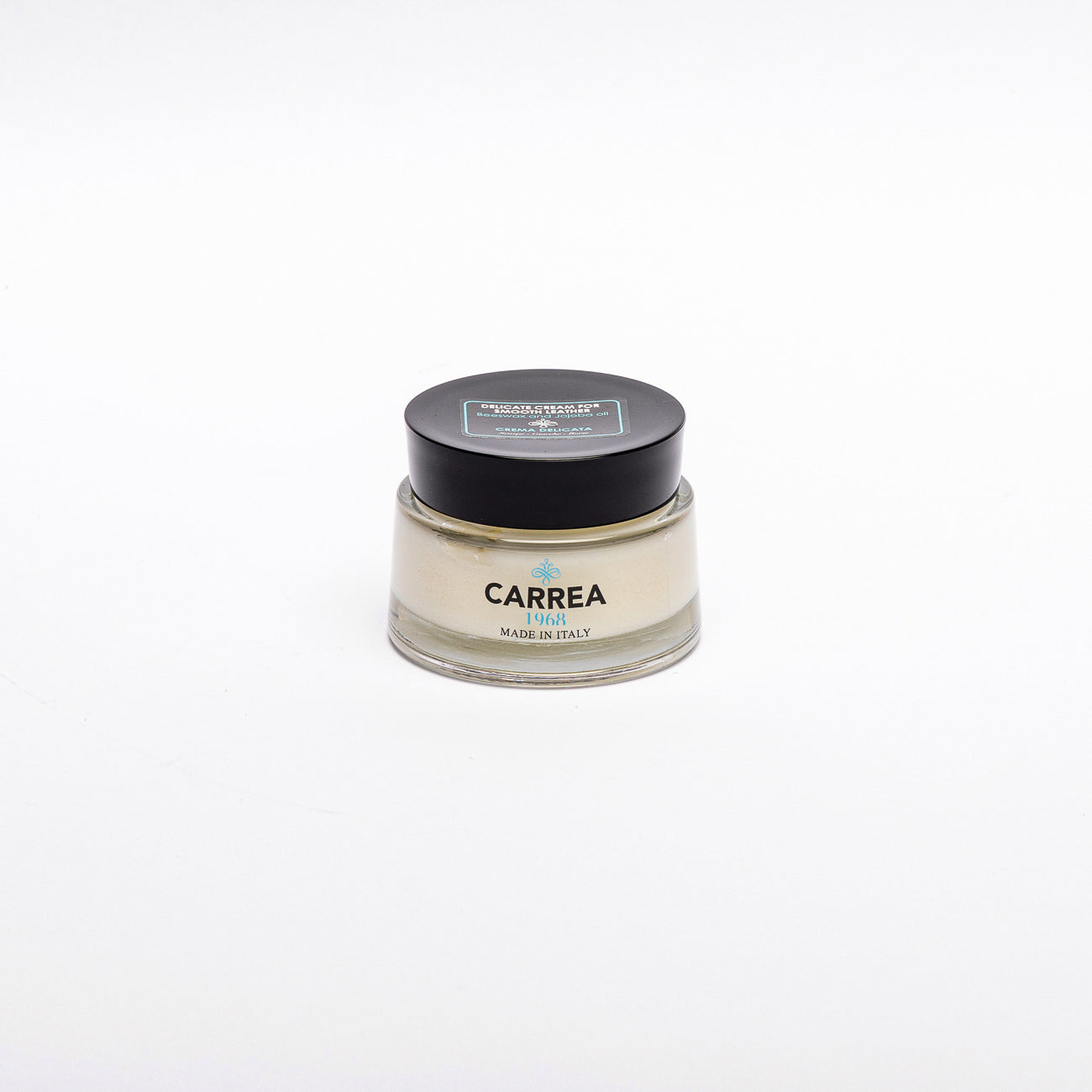 Alfredo Carrea jarred cream in neutral beeswax