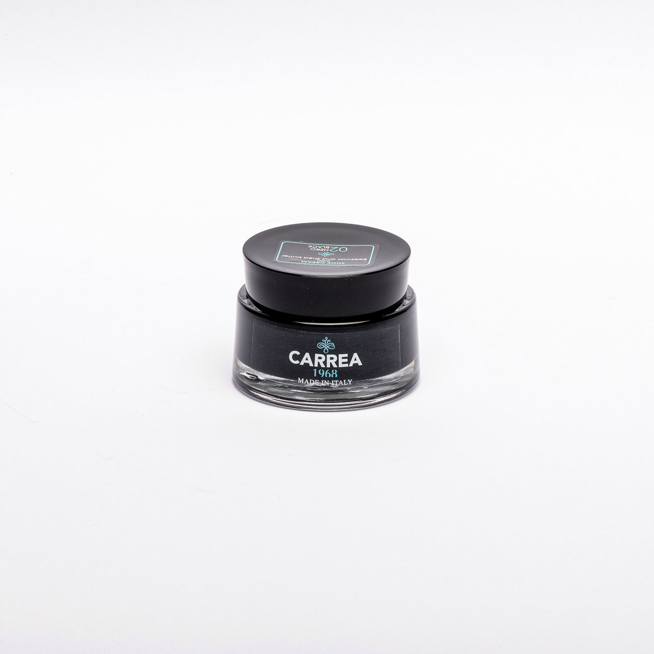 Alfredo Carrea jarred cream in black beeswax