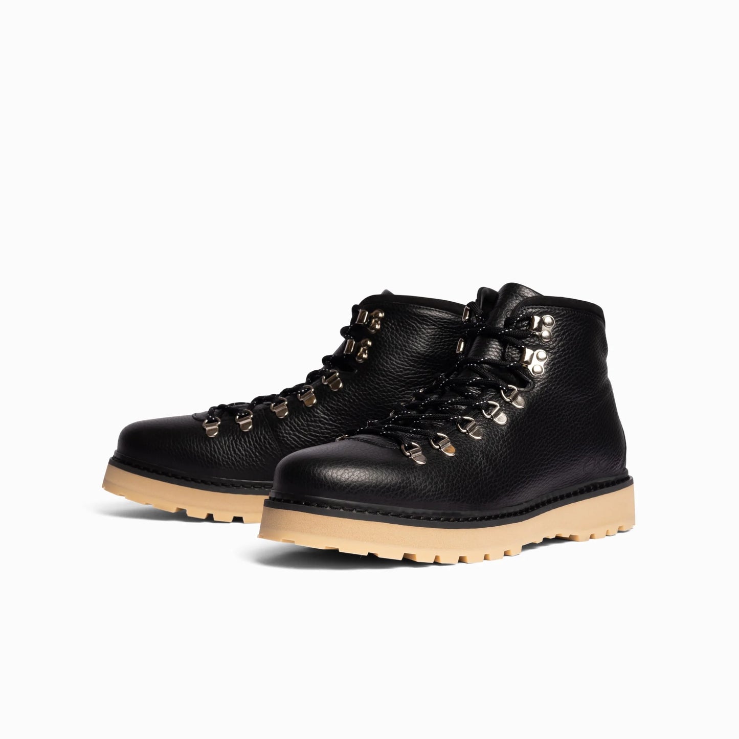 Stivale galibier Mono Core Grained in pelle martellata nera