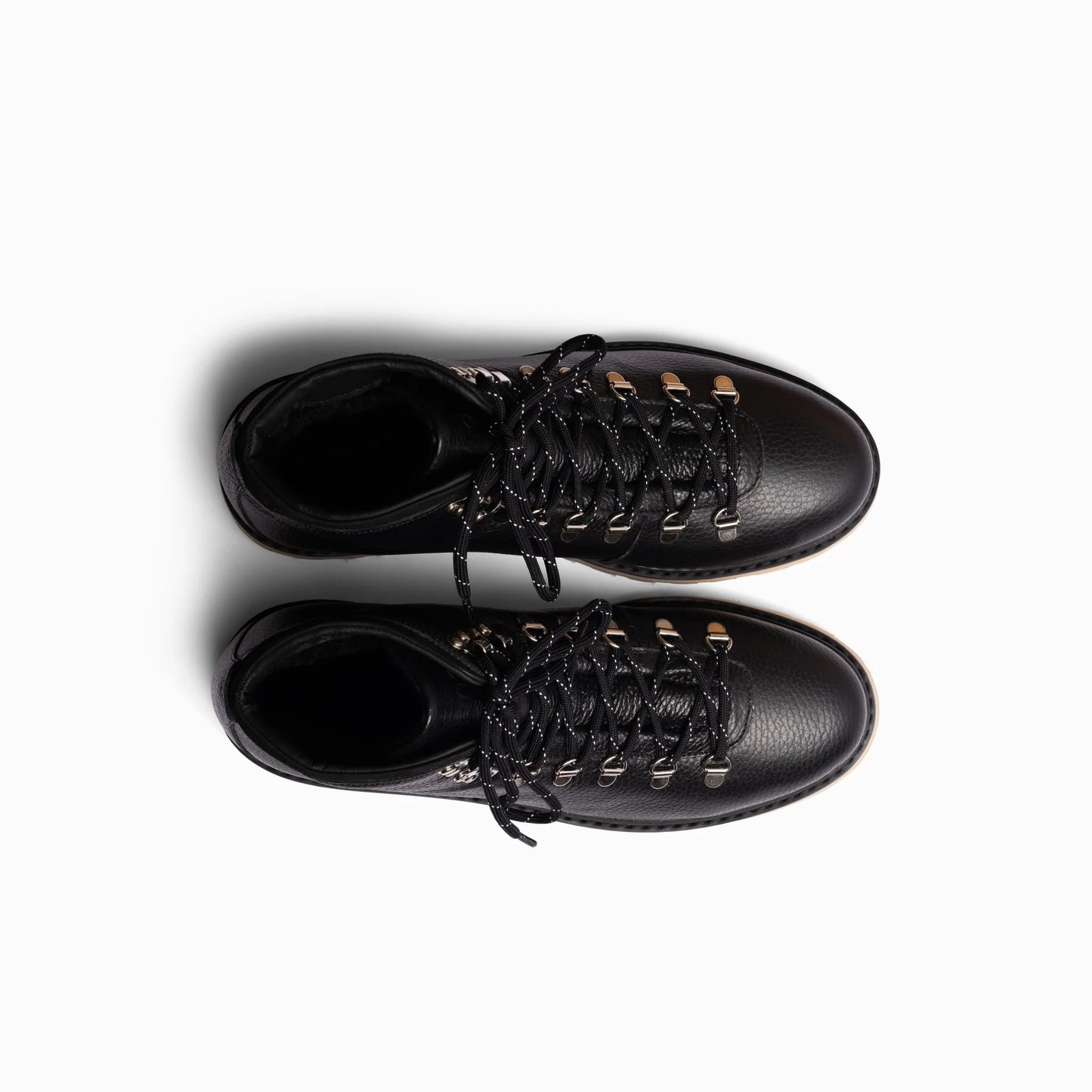 Stivale galibier Mono Core Grained in pelle martellata nera