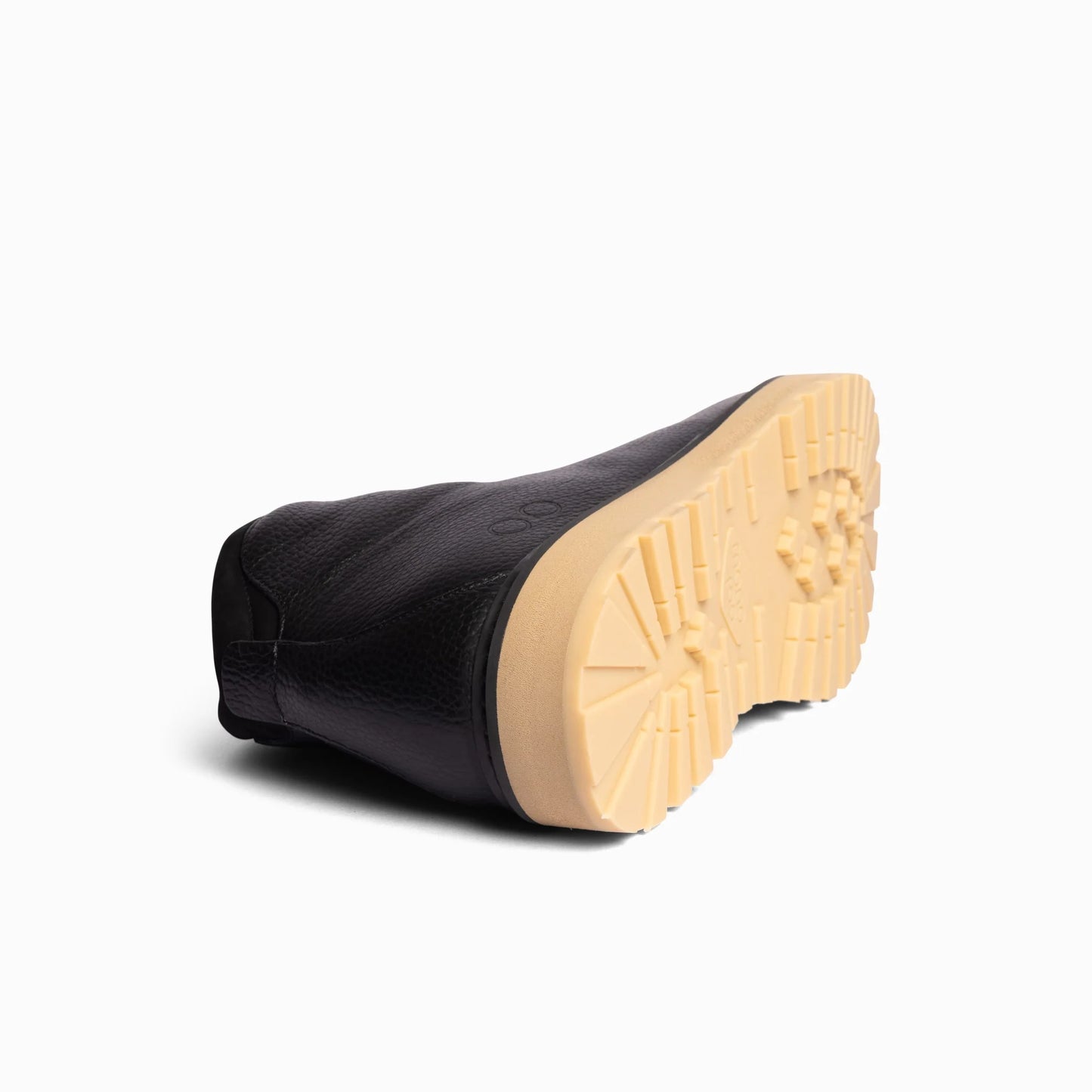 Stivale galibier Mono Core Grained in pelle martellata nera