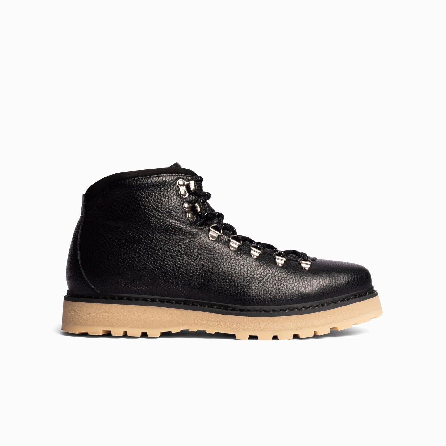 Stivale galibier Mono Core Grained in pelle martellata nera