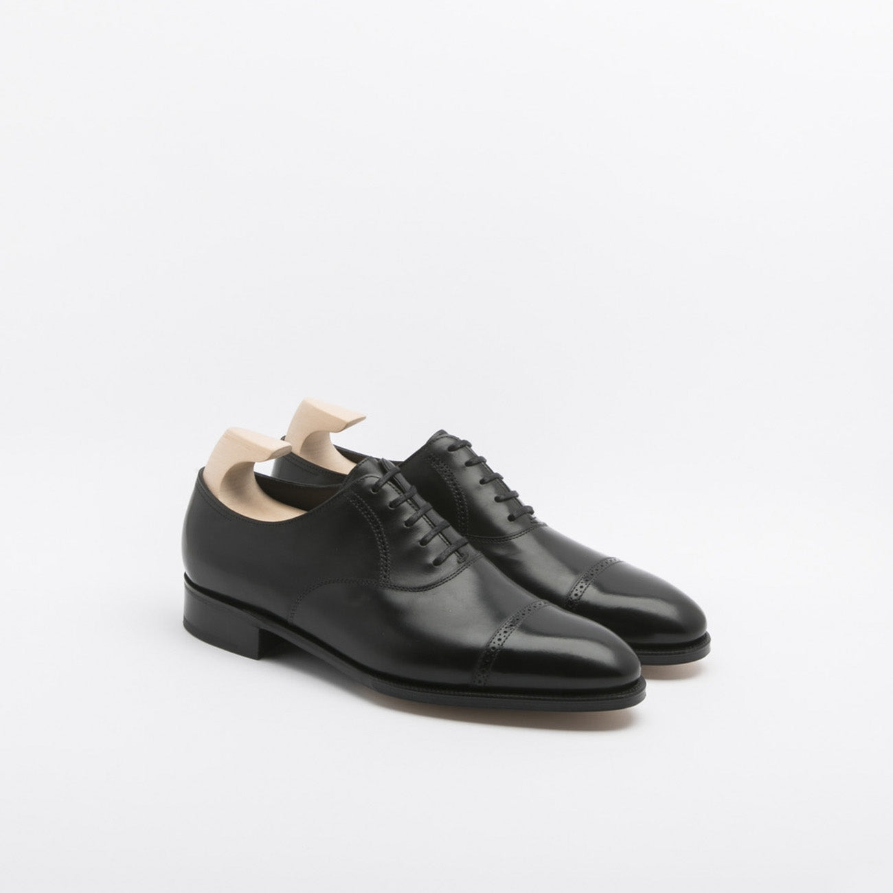 Scarpa stringata John Lobb Philip fit F in pelle nera