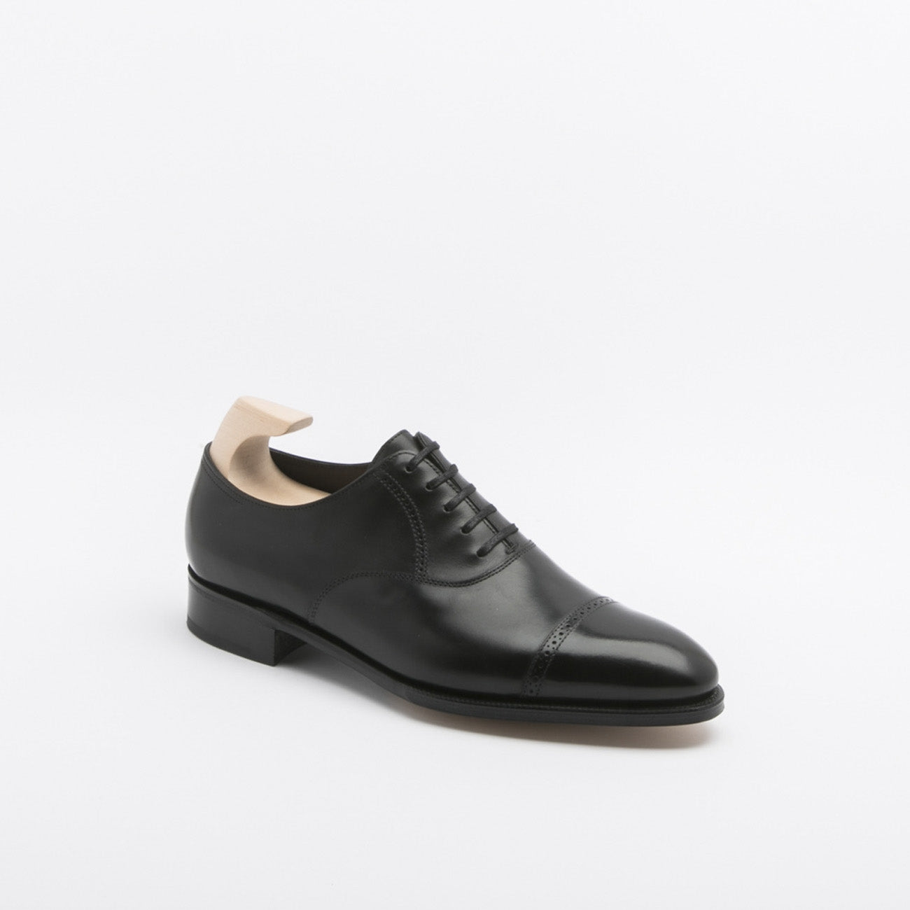 Scarpa stringata John Lobb Philip fit E in pelle nera