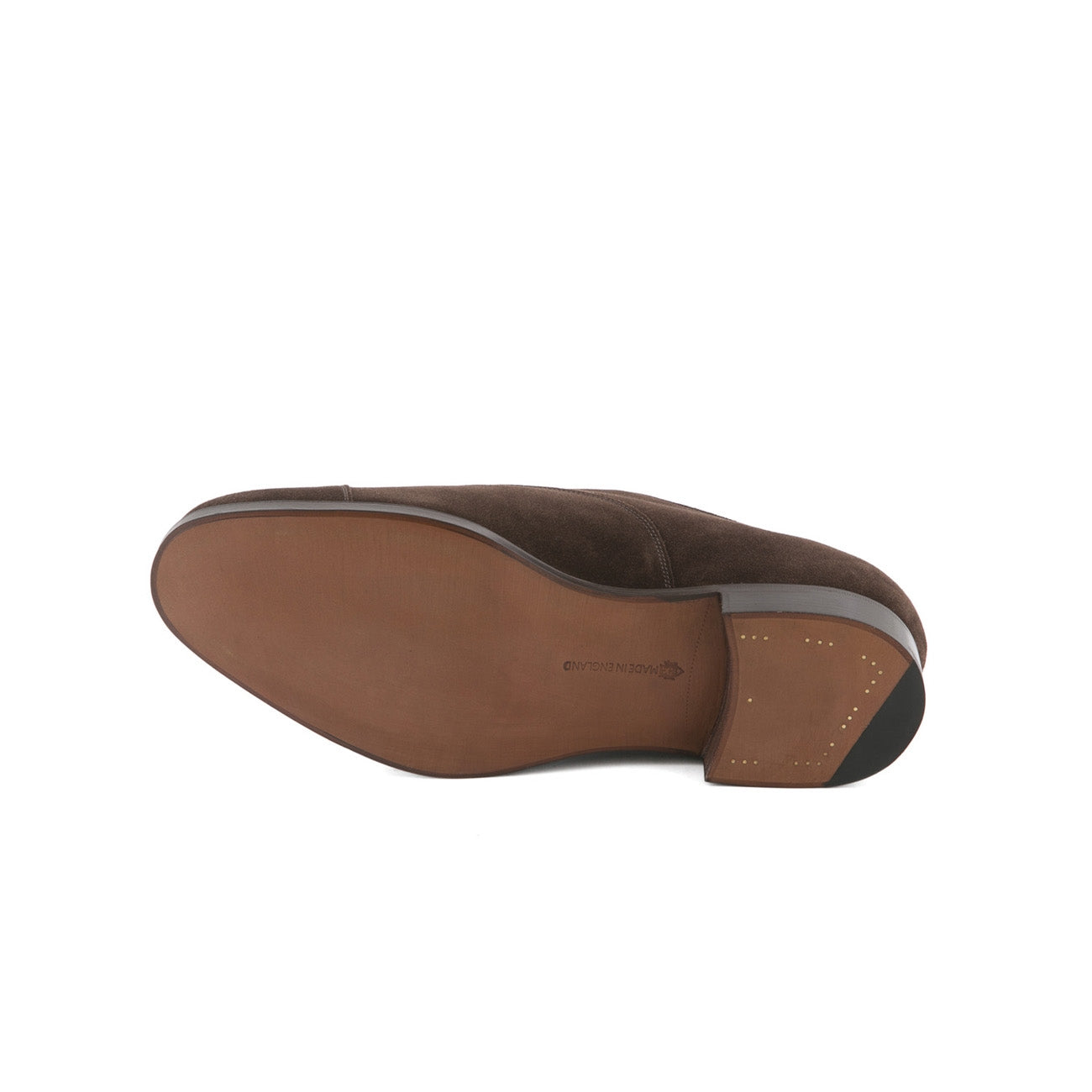 Scarpa stringata Edward Green Chelsea in camoscio mocca