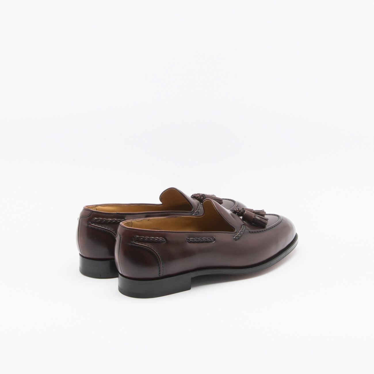 Mocassino Edward Green Belgravia in pelle burgundy