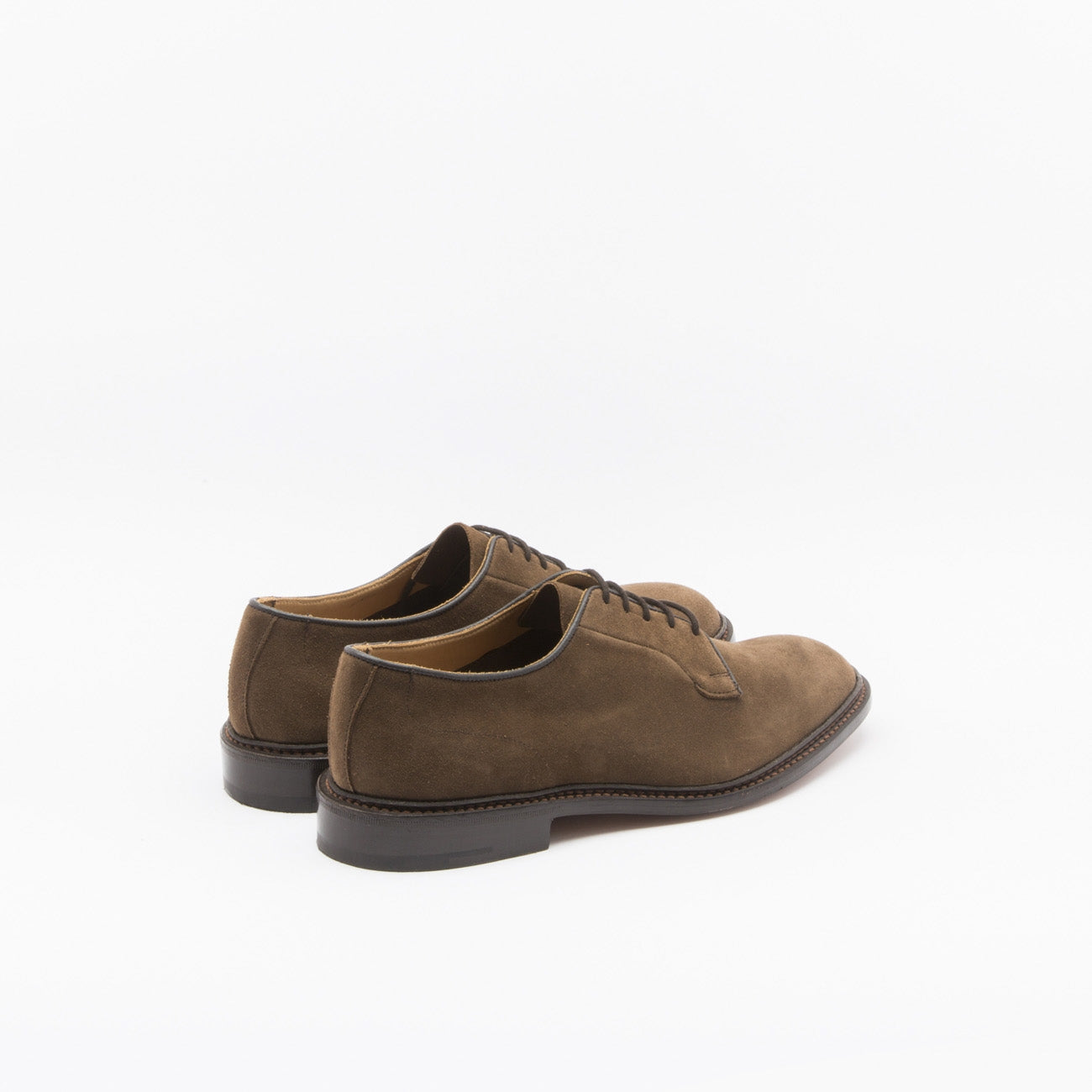 Scarpa stringata Tricker's Robert in camoscio castorino new brown