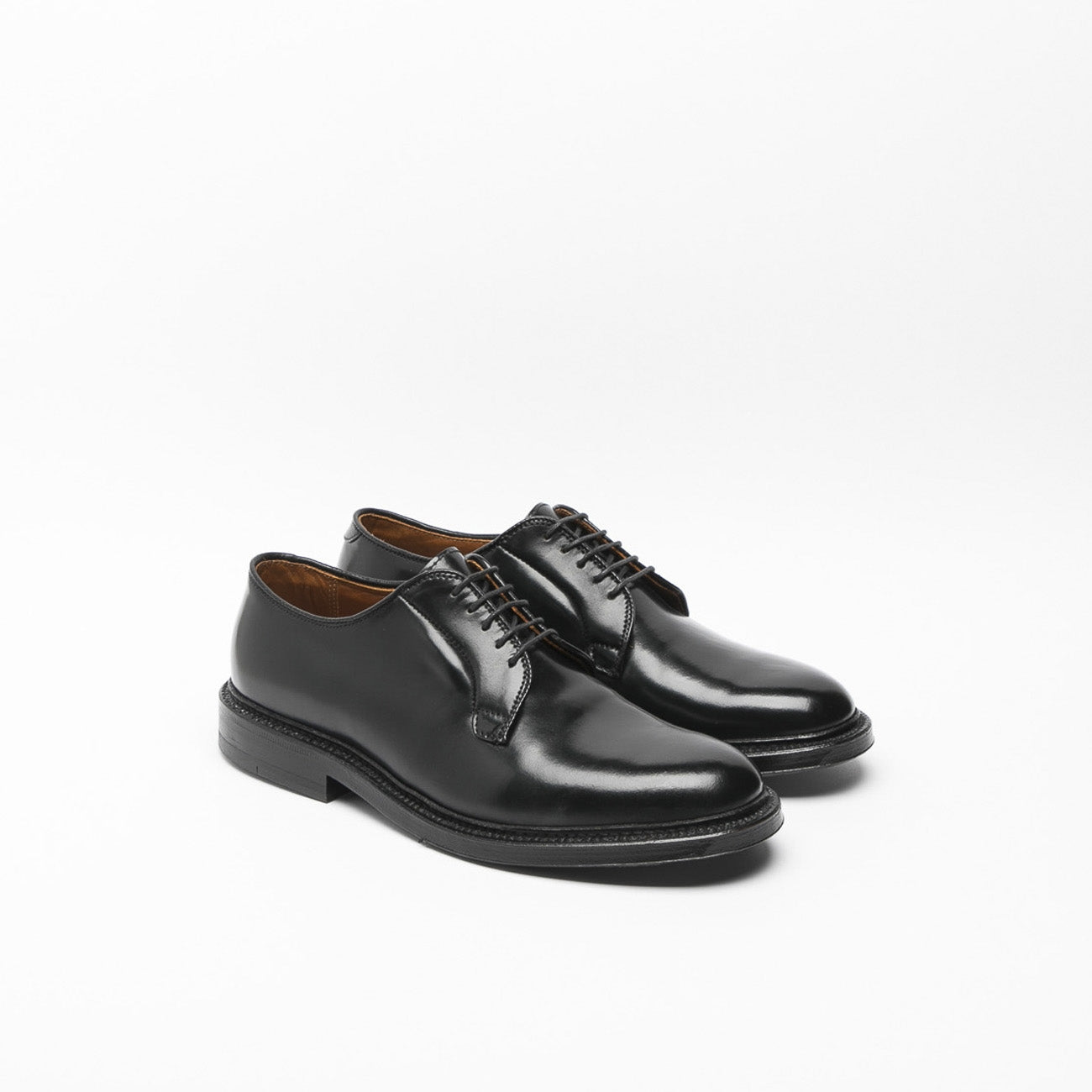 Scarpa stringata Alden 9901Y in Shell Cordovan nero