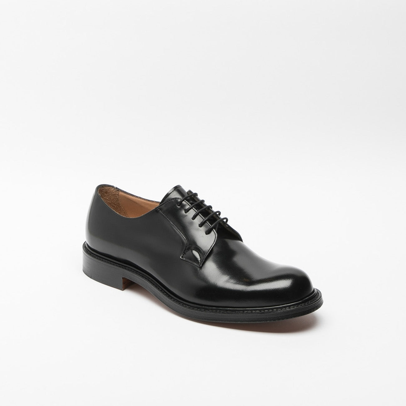 Scarpa stringata Cheaney Wye II in pelle nera