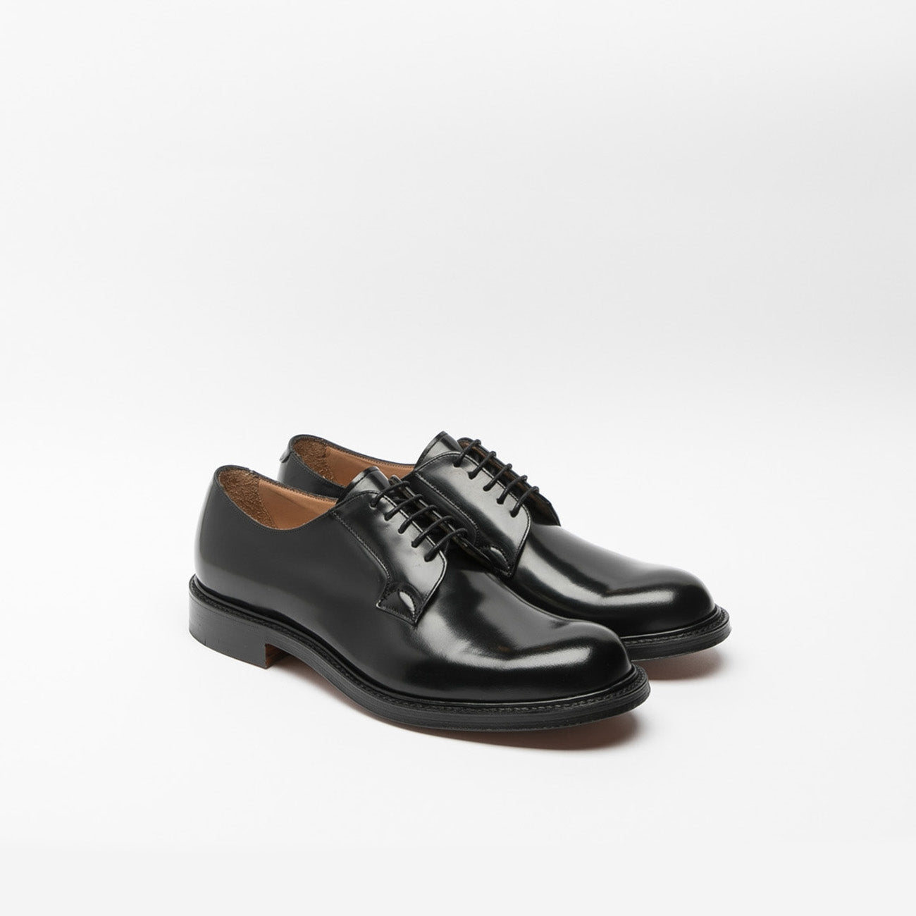 Scarpa stringata Cheaney Wye II in pelle nera