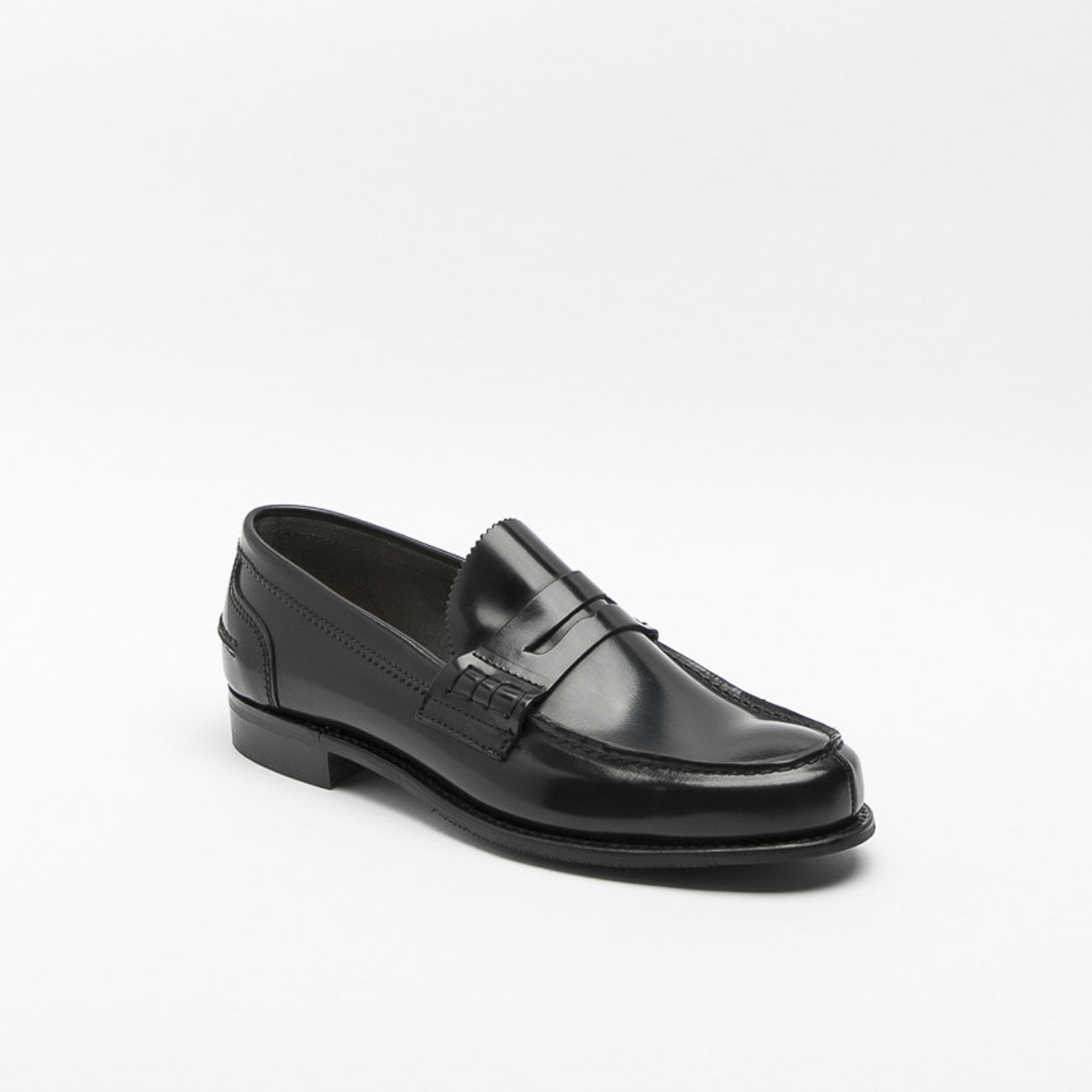 Mocassino Cheaney Dover D in pelle nera