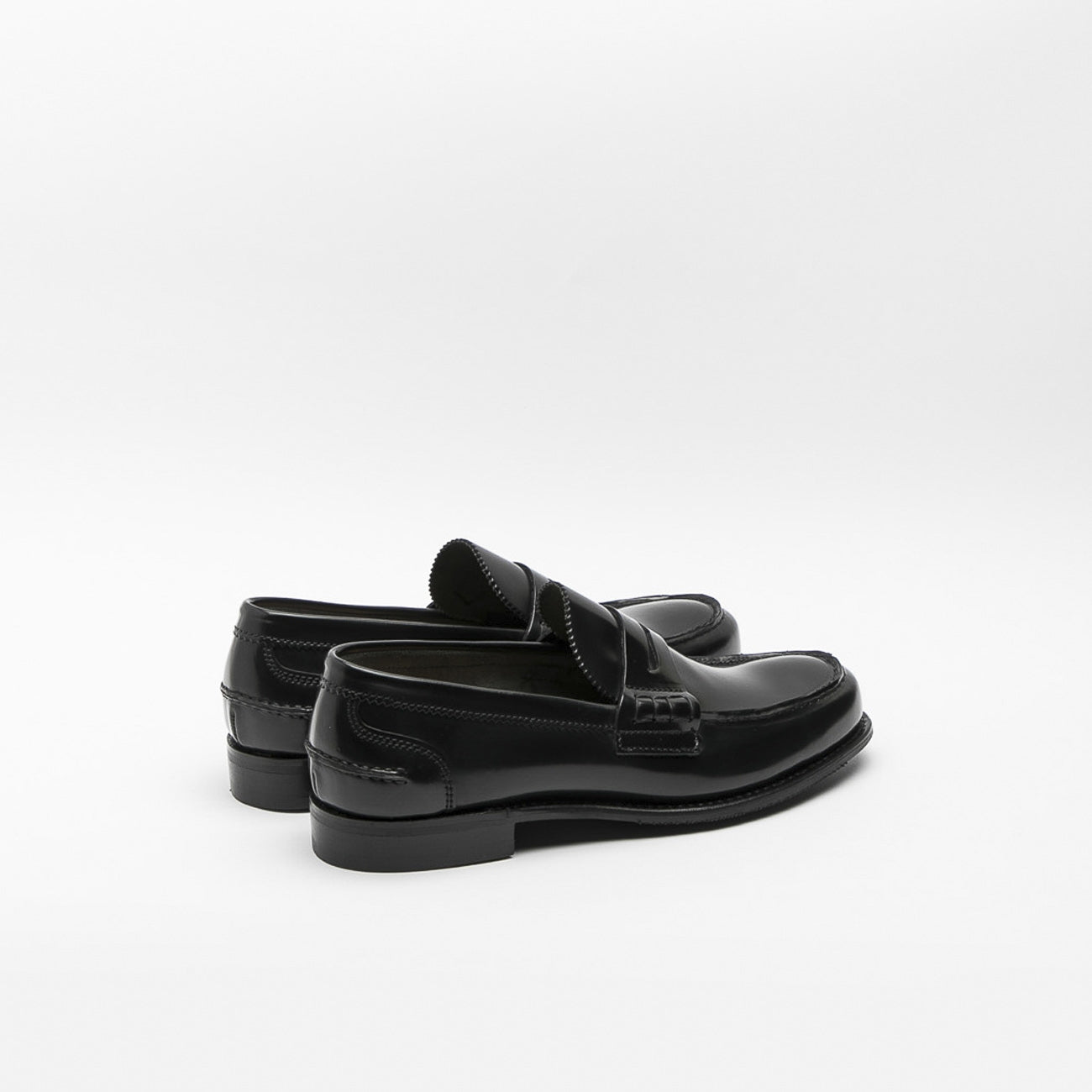 Mocassino Cheaney Dover D in pelle nera