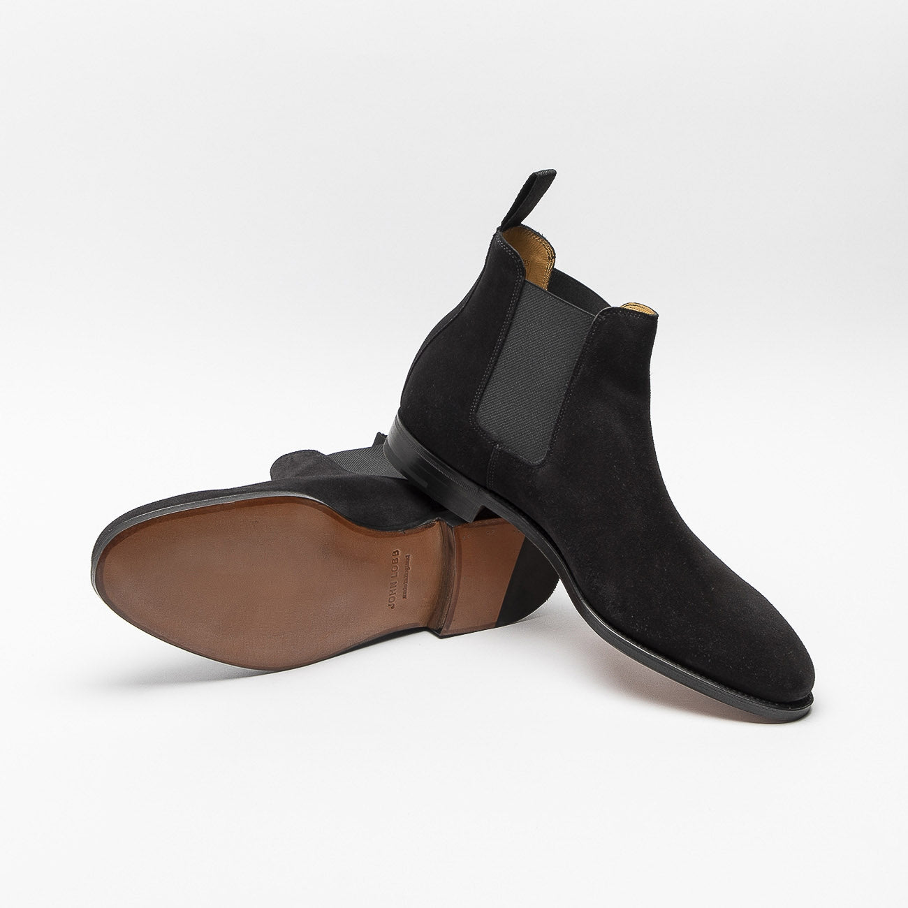 Polacco John Lobb Lawry in camoscio nero