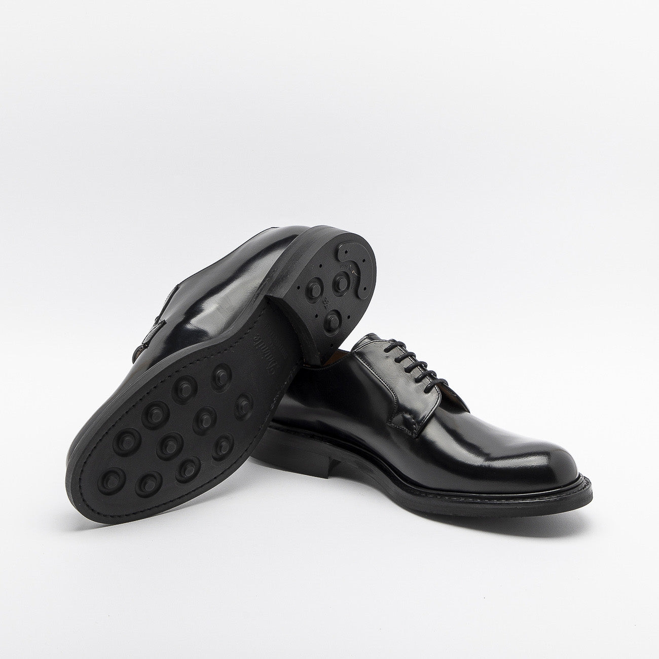 Scarpa stringata Cheaney Wye II R in pelle nera