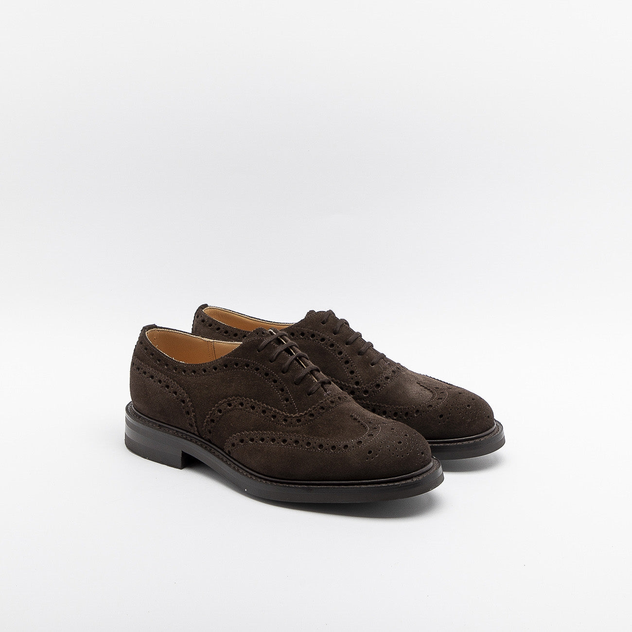 Scarpa stringata Church's Fairfield 81 in camoscio castoro marrone