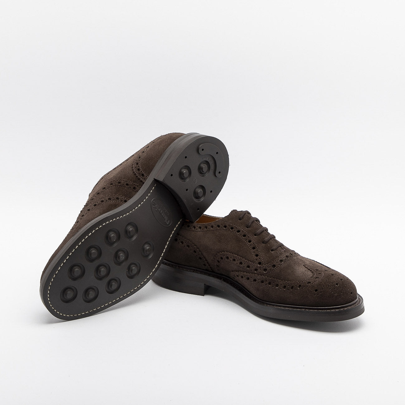 Scarpa stringata Church's Fairfield 81 in camoscio castoro marrone