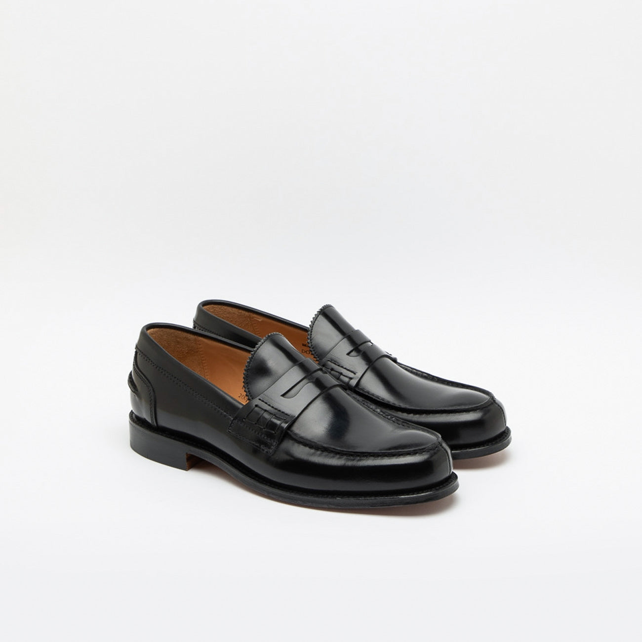 Mocassino Cheaney Joseph & Sons Dorking II in pelle nera