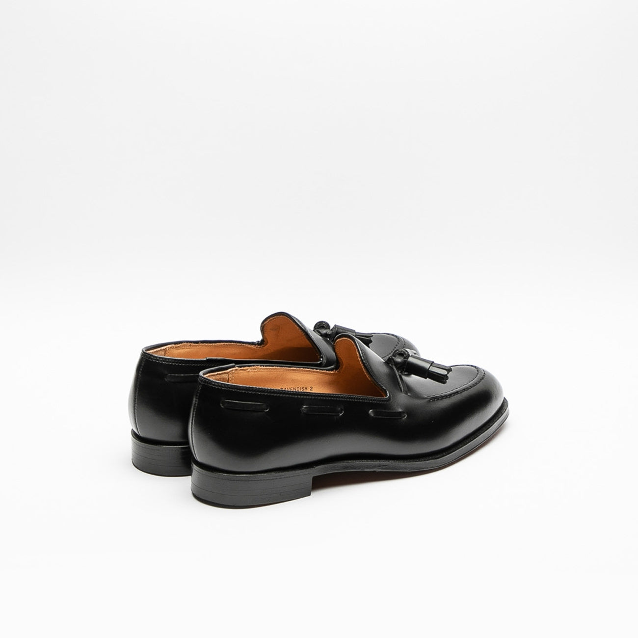 Mocassino Crockett & Jones Cavendish in pelle nera con nappine