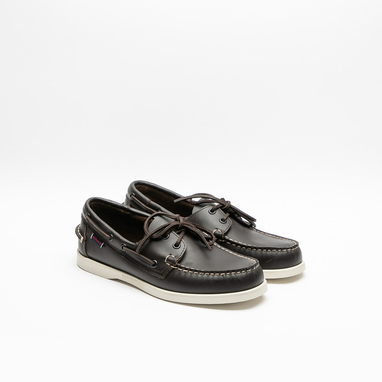 Mocassino Sebago Docksides Portland in pelle marrone