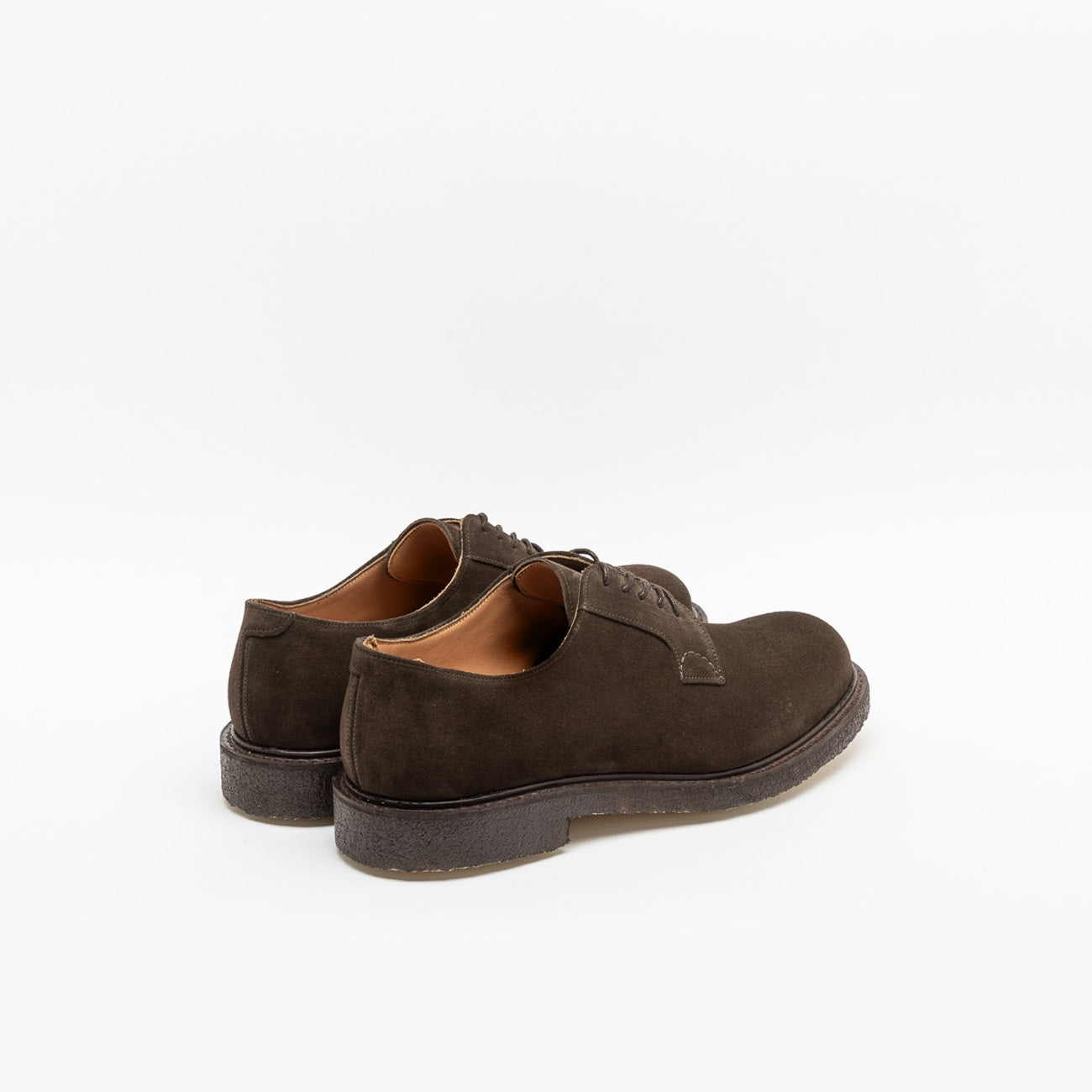Scarpa stringata Cheaney Wye II in camoscio marrone