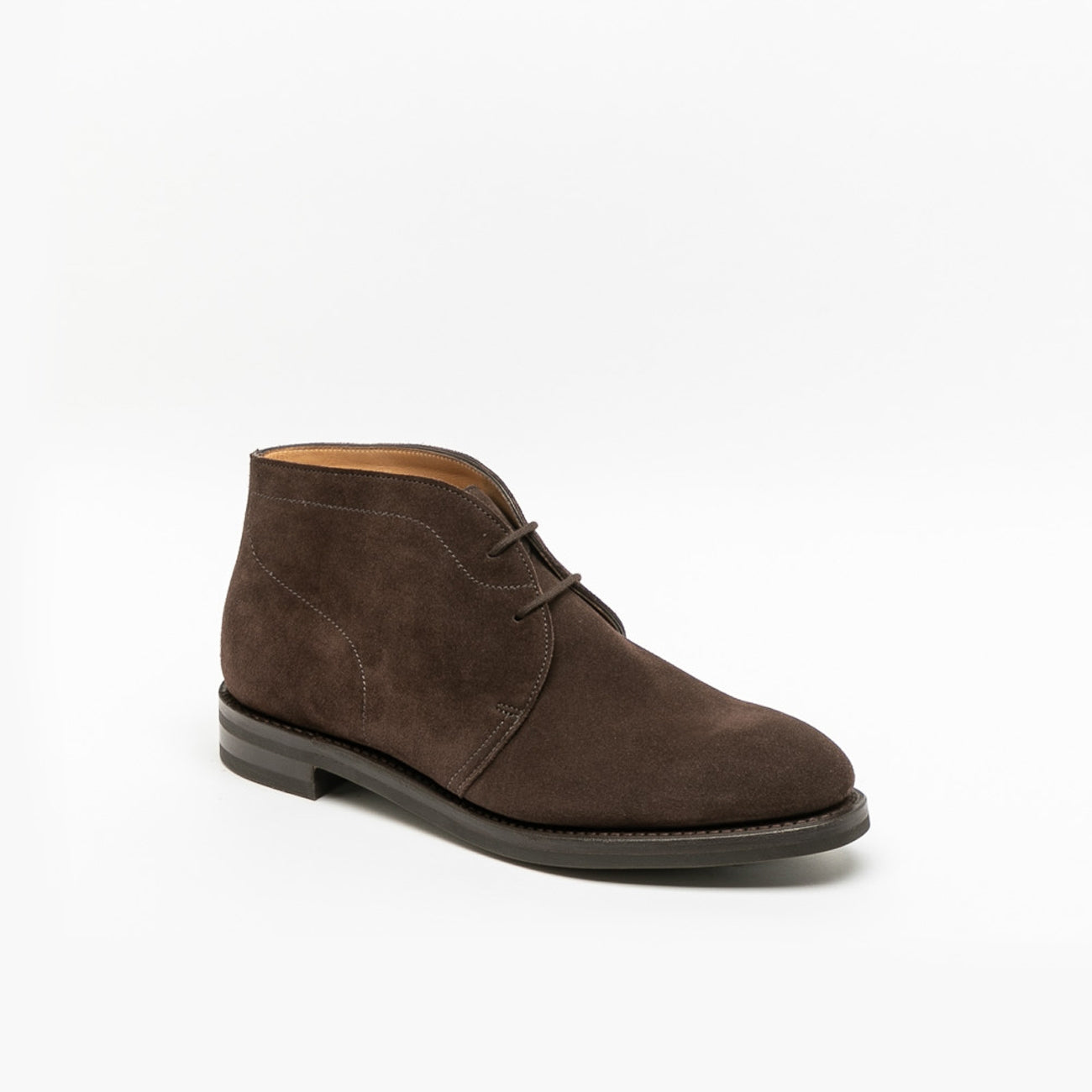 Polacco John Lobb Elmer in camoscio marrone