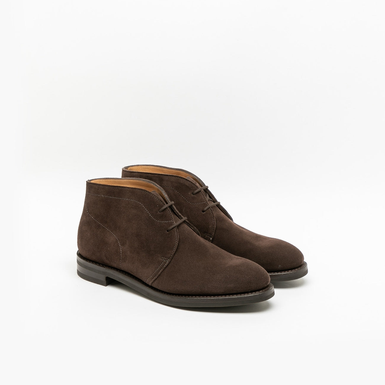 Polacco John Lobb Elmer in camoscio marrone