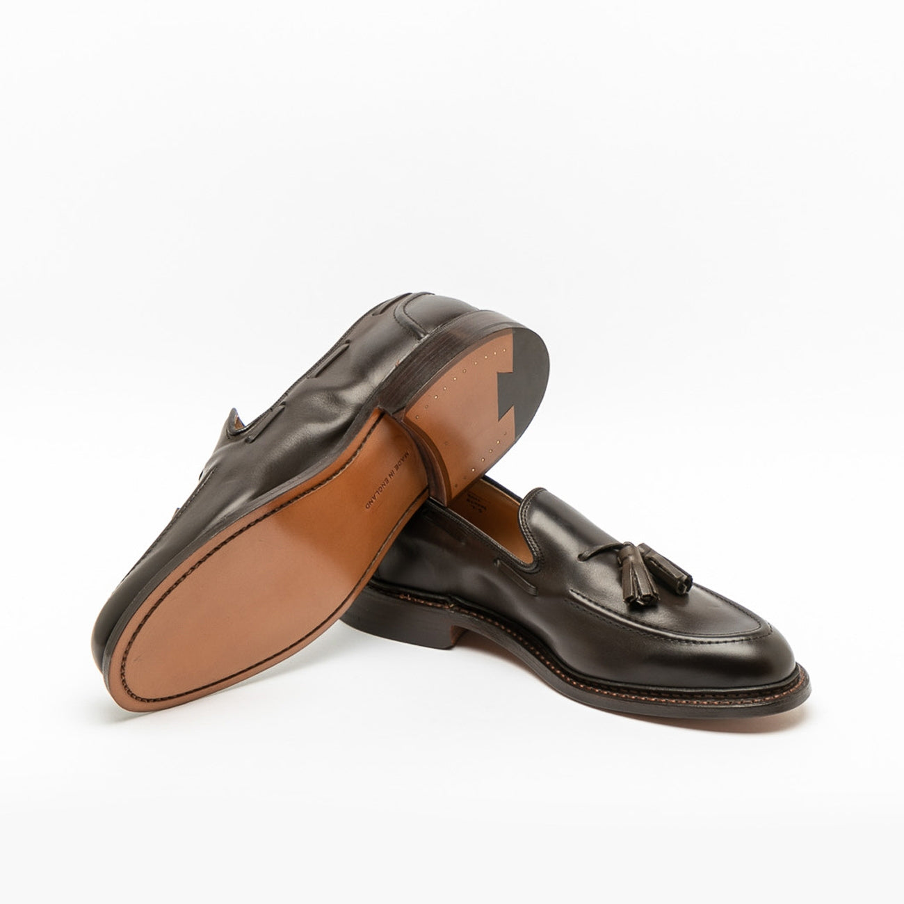 Mocassino Tricker's Elton in pelle espresso burnished