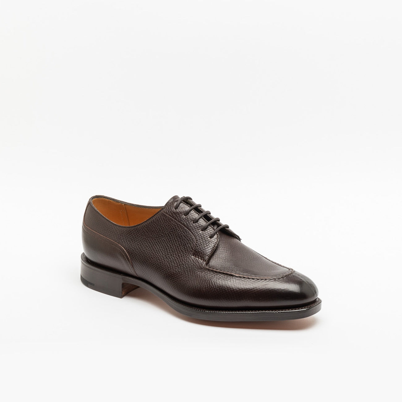 Scarpa stringata Edward Green Dover in pelle utah testa di moro
