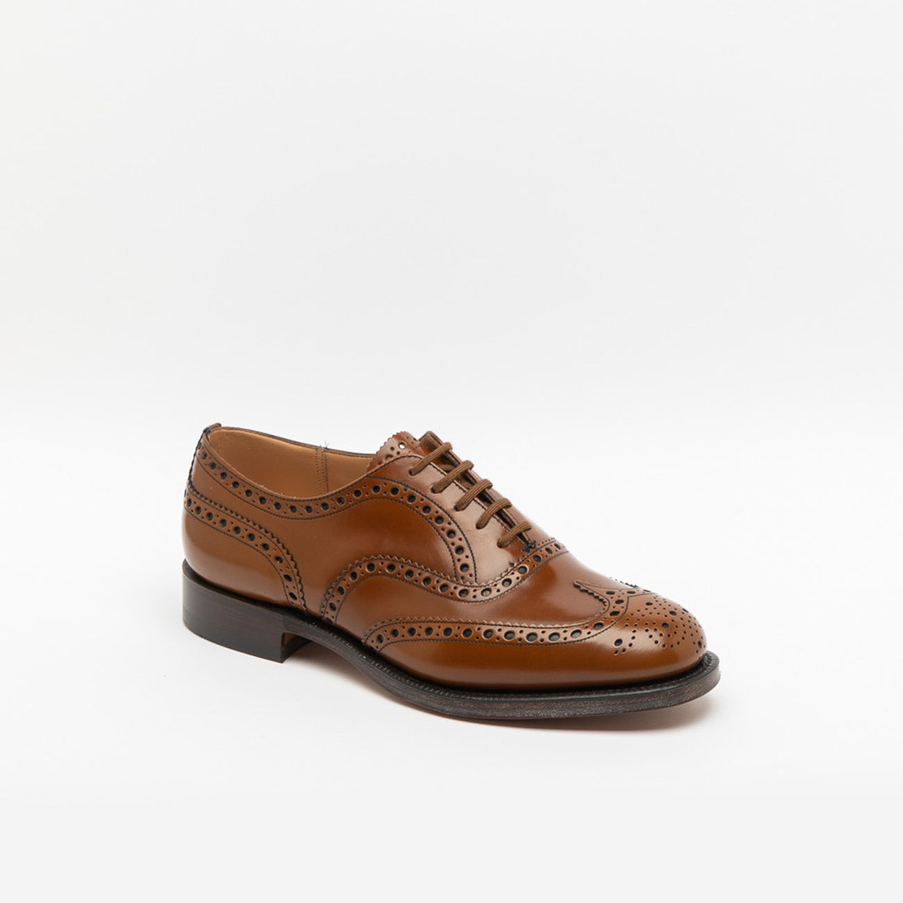 Scarpa stringata Church's Burwood in pelle spazzolata sandalwood