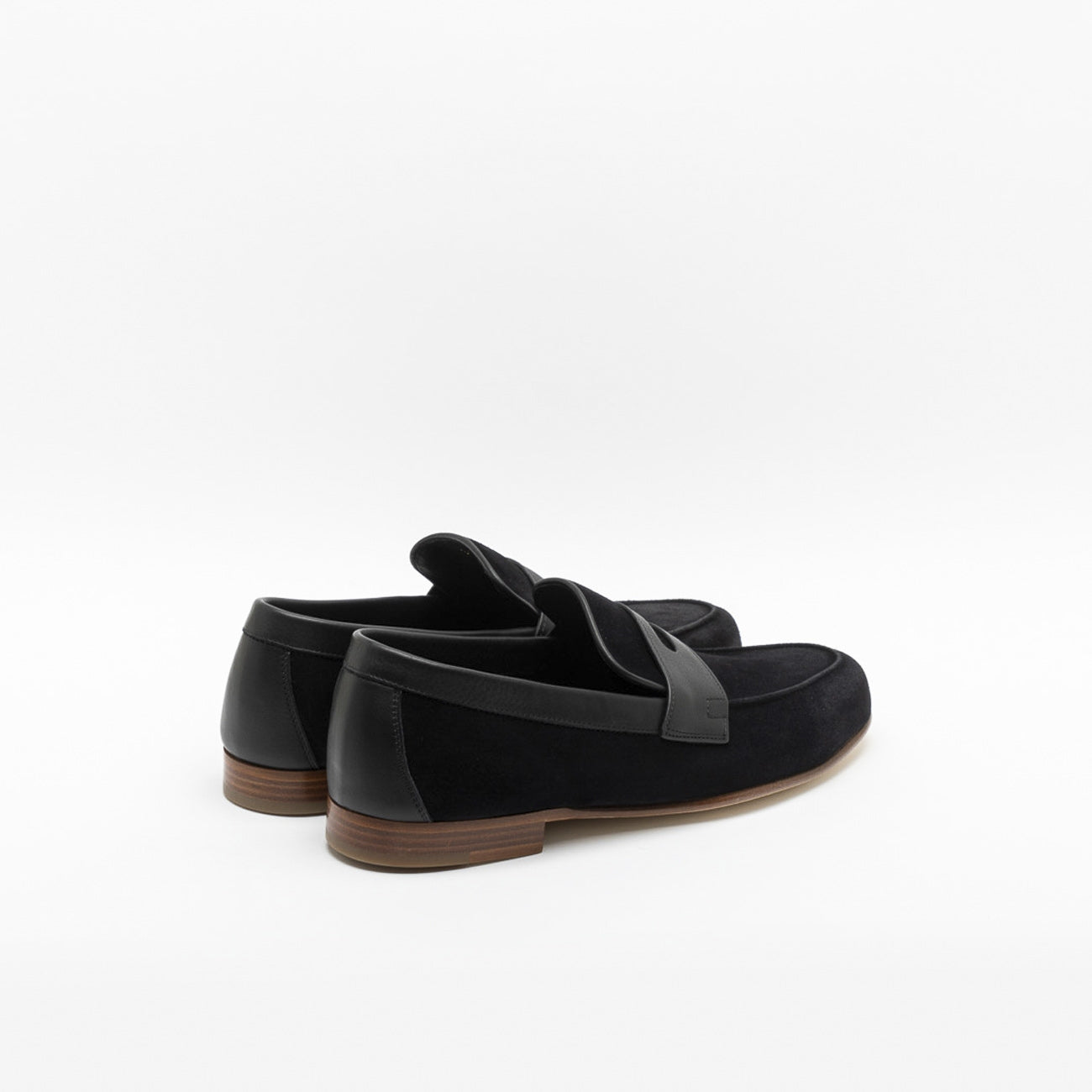 Mocassino John Lobb Hendra in camoscio nero
