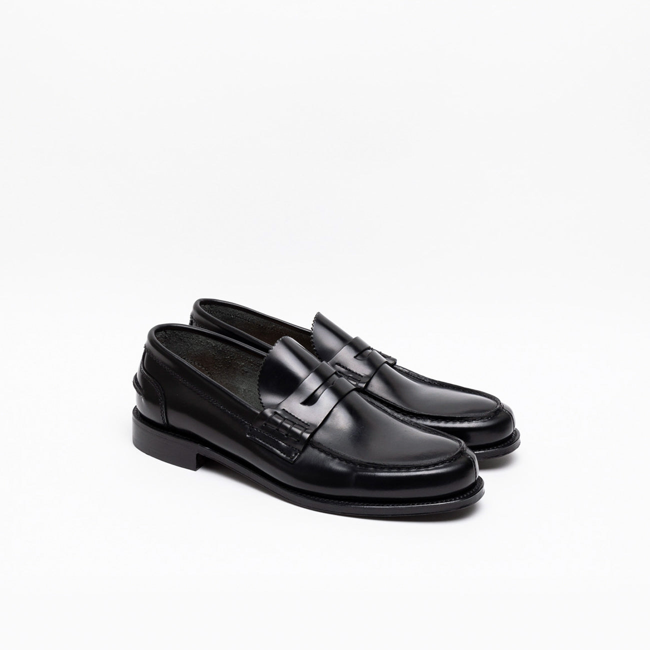 Mocassino Cheaney Joseph & Sons Dover EF in pelle nera
