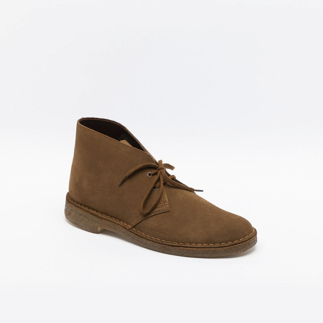 Clarks Desert Boot chukka boot in brown suede (Cola suede)