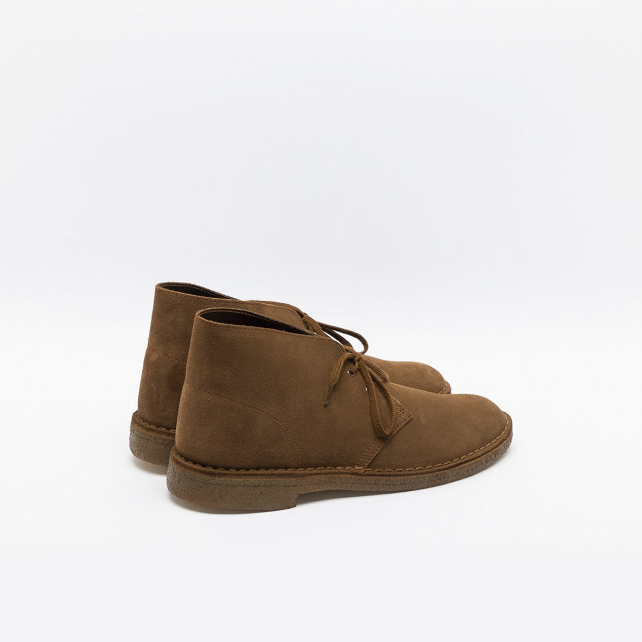 Clarks Desert Boot chukka boot in brown suede (Cola suede)