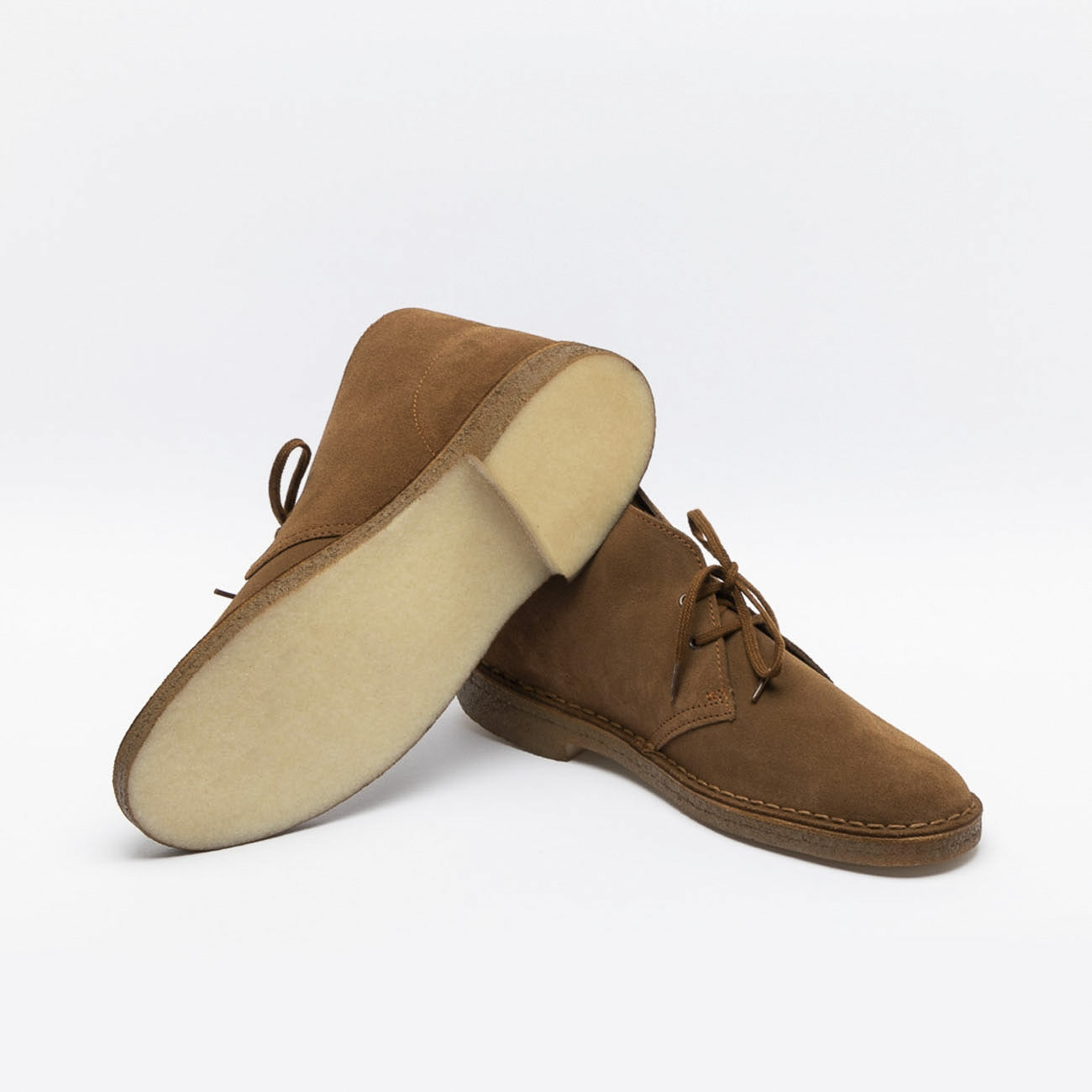 Stivale chukka Clarks Desert Boot in camoscio marrone (Cola suede)