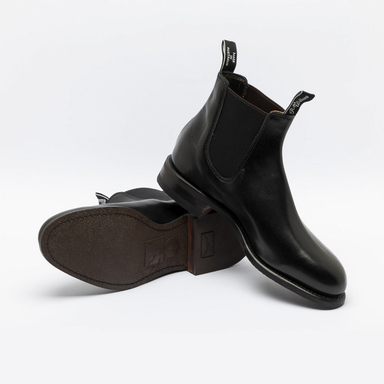 Stivaletto R.M. Williams Comfort in pelle nera